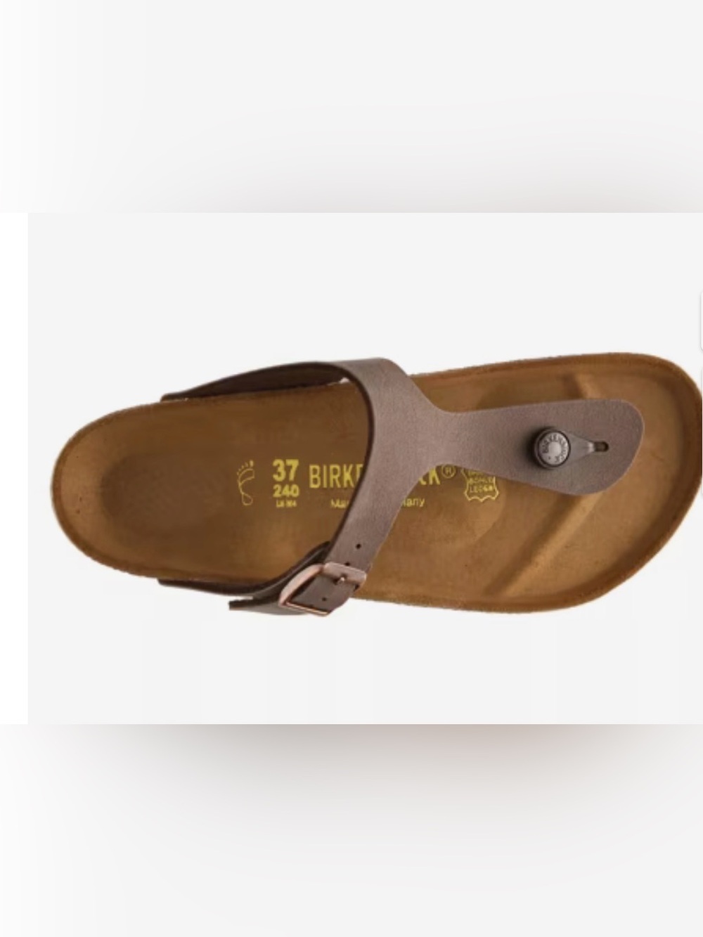 birkenstock gizeh brown
